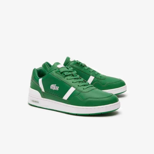 Lacoste Sneakers T-Clip homme en cuir