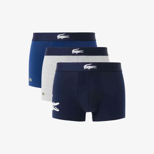 Lacoste Lot de 3 boxers courts imprimé
