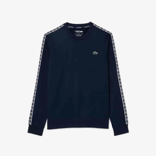 Lacoste Sweatshirt Tennis interlock jacquard