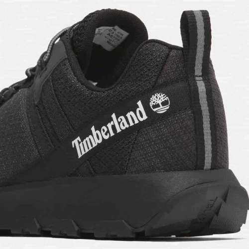 Timberland Basket basse imperméable à lacets Winsor pour homme en noir