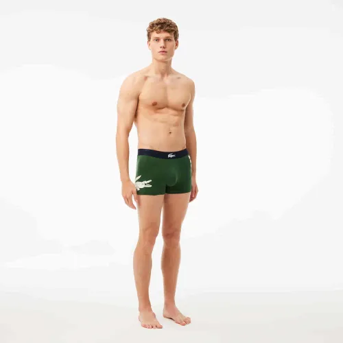 Lacoste Lot de 3 boxers courts imprimé
