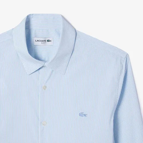 Lacoste Chemise slim fit à carreaux popeline