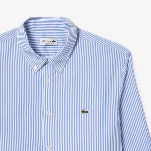 Lacoste Chemise regular fit coton rayée