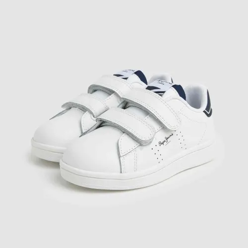 Pepe Jeans Basquette Enfant En Cuir