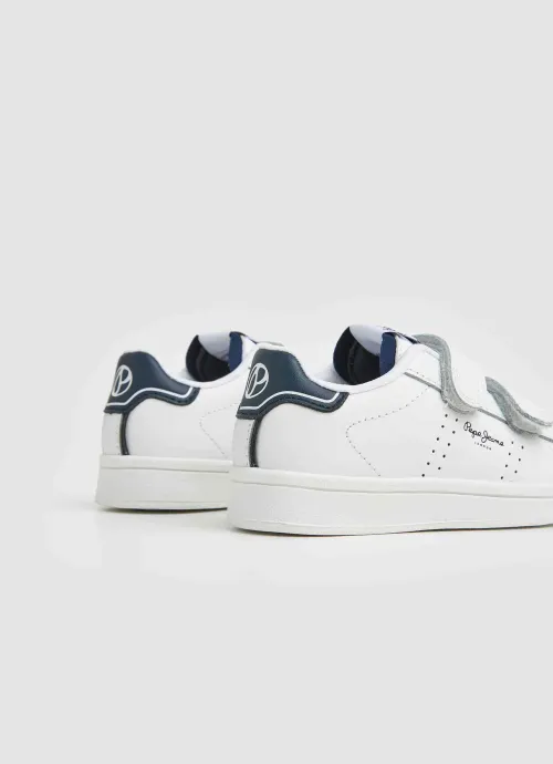 Pepe Jeans Basquette Enfant En Cuir