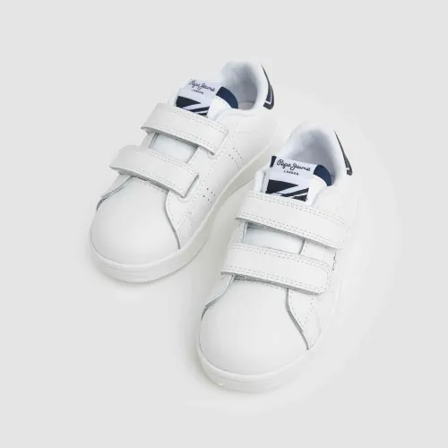 Pepe Jeans Basquette Enfant En Cuir