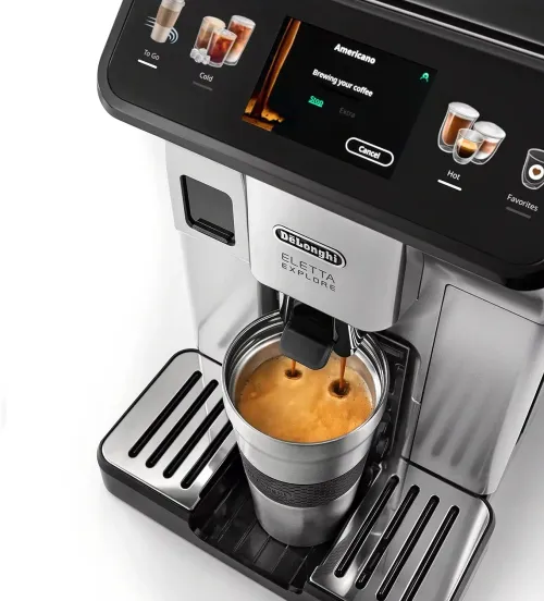 MACHINE A CAFE DELONGHI ELETTA EXPLORE SILVER  