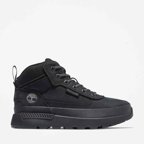 Timberland Basket mi-haute à lacets Field Trekker pour junior en noir