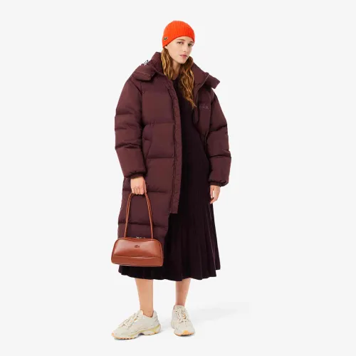 Lacoste Bonnet en laine peignée côtelée