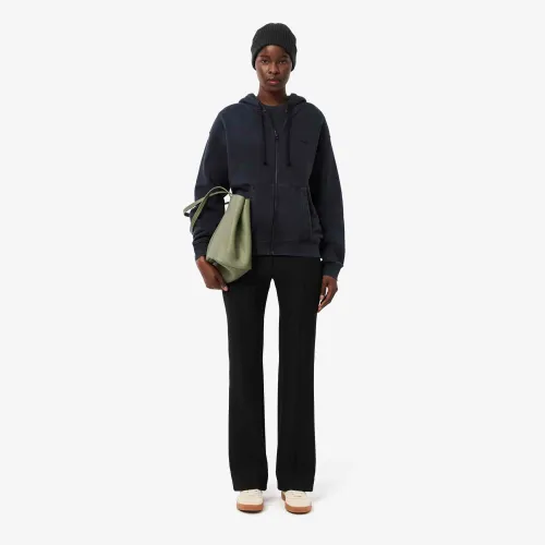Lacoste Bonnet en laine peignée côtelée