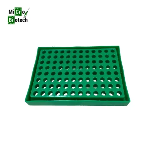 Portoir pour microtubes PCR 200 µl avec couvercle