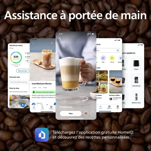 MACHINE A CAFE BROYEUR PHILIPS 2200 NOIR EP2220/10