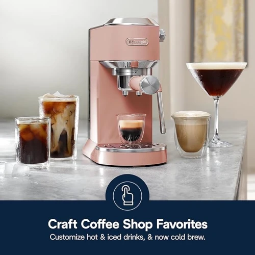 MACHINE A CAFE DELONGHI DEDICA DUO PINK  