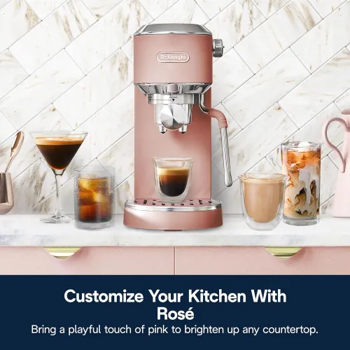MACHINE A CAFE DELONGHI DEDICA DUO PINK  