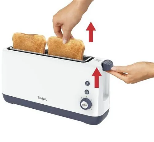 GRILLE PAIN TEFAL 850W BLANC TL302110