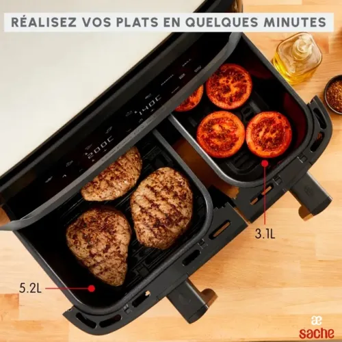 FRITEUSE MOULINEX AIR FRAYER 8.3L NOIR EZ905B20