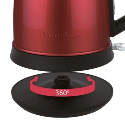 BOUILLOIRE MOULINEX  ROUGE SUBITO BY550510