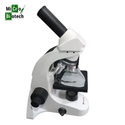 Microscope monoculaire BRESSER à 3 objectifs