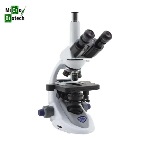 Microscope trinoculaire Optika avec caméra