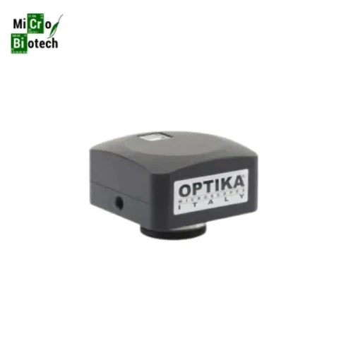 Microscope trinoculaire Optika avec caméra