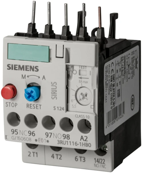 Relais Thermique Siemens 8A 3RU1116-1HB0 Pro