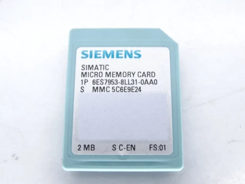Carte Mémoire Siemens 2Mb 6ES7 953-8LL31-0AA0 Pro