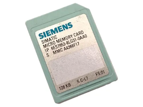 Carte Memoire Siemens 128Kb 6ES7953-8LG31-0AA0 Pro