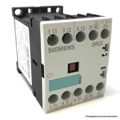 Contacteur Siemens 12A 3RT1017-1HB42 Pro