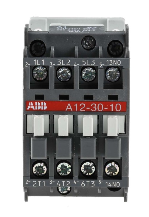 CONTACTEUR  TRIPHASE ABB 5.5KW 220V