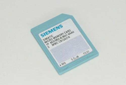 Carte Mémoire Siemens 4Mb 6ES7 953-8LM31-0AA0 Pro