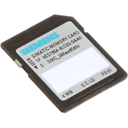 Carte Memoire Siemens 4Mb 6ES7954-8LC04-0AA0 Pro