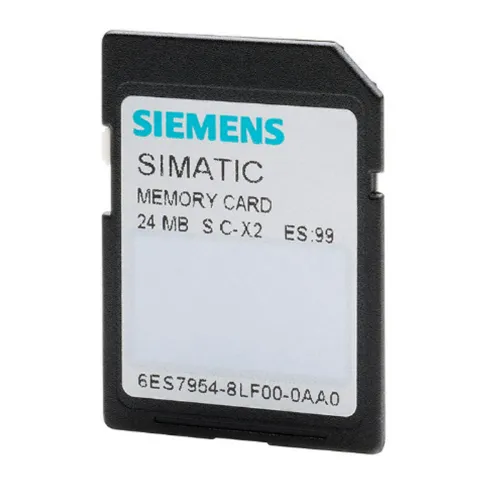 Carte Mémoire Siemens 24Mb 6ES7954-8LF00-0AA0 Pro