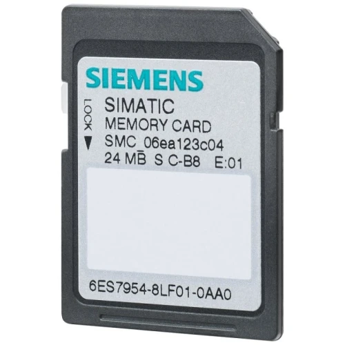 Carte Mémoire Siemens 24Mb 6ES7 954-8LF02-0AA0 Pro