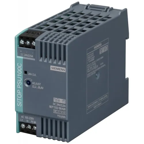 Alimentation Siemens 24V 2.5A 6ep1332-5ba00 Pro