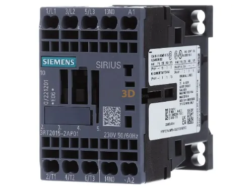 Contacteur Siemens 3Kw 3RT2015-2AP01 Pro