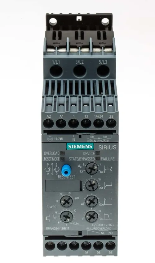 Demarreur Progressif Siemens 12.5A 3RW4024-1BB14 Pro