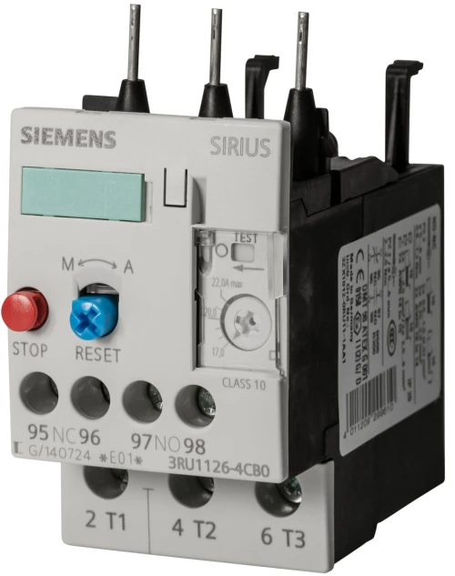 Relais Thermique Siemens 17A 3RU1126-4CB0 Pro