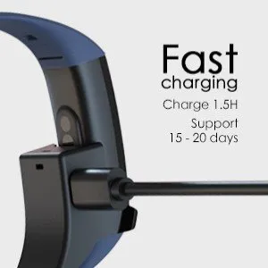 HONOR Band 5 montre connectée podomètre cardio bracelet connecté avec SpO2 et mesure de la fréquence cardiaque