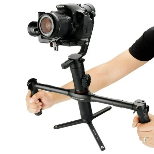 AgimbalGear DH02 Double Poignée à Main Alliage d'Aluminium pour Zhiyun Crane 2 3-Axis