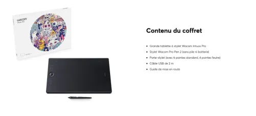 Wacom Intuos Pro Large PTH-860 Paper Edition avec batterie