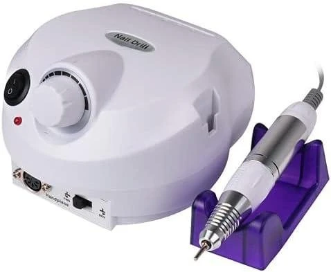 Kit de manucure polisseuse, perceuse à ongles électrique polissage, limes pour nail art