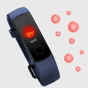 HONOR Band 5 montre connectée podomètre cardio bracelet connecté avec SpO2 et mesure de la fréquence cardiaque