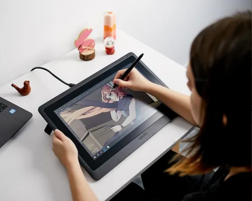 Wacom Cintiq 16 Tablette graphique créative DTK-1660 avec écran HD dynamique et stylet Pro Pen 2