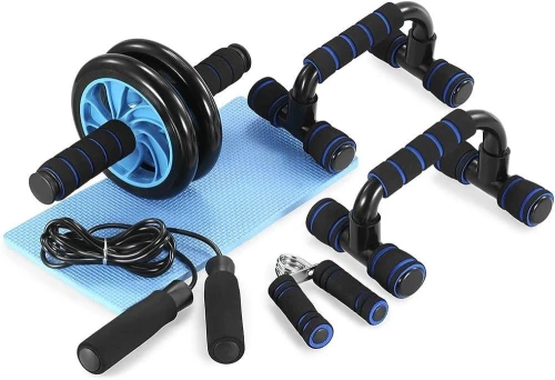 TOMSHOO Lot De 5 Accessoires D'entraînement Fitness 5in1