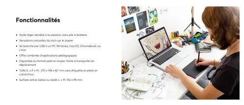 One by Wacom Small CTL-472-S