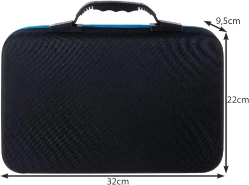 Blusea la Boîte À Outils Pour Peinture Diamant Contient 60 Flacons, Avec Un Sac De Rangement
