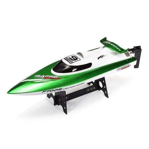 Feilun FT009 Bateau RC de course à grande vitesse avec télécommande électrique 35KMH  - Vert