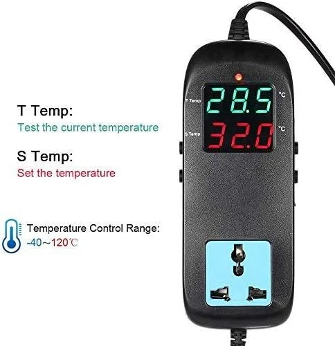 Thermosta MH-2000 Contrôleur De Température Numérique -40 °C-120 °C