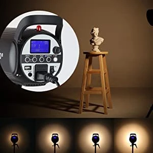 GODOX SK400II Compact 400Ws Studio Flash Strobe Light Built-In 2.4G Système X Sans Fil GN65 5600K