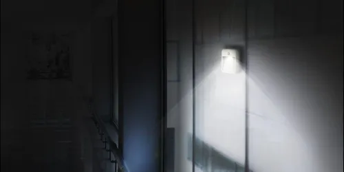 Dodocool Détection De Mouvement AVEC Lumière LED Actionnée, Lumière De Nuit Résistant Aux UV Blanc